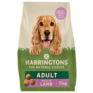 Harringtons Active Complete Natural Dry Adult Dog Food Lamb & Rice 15kg