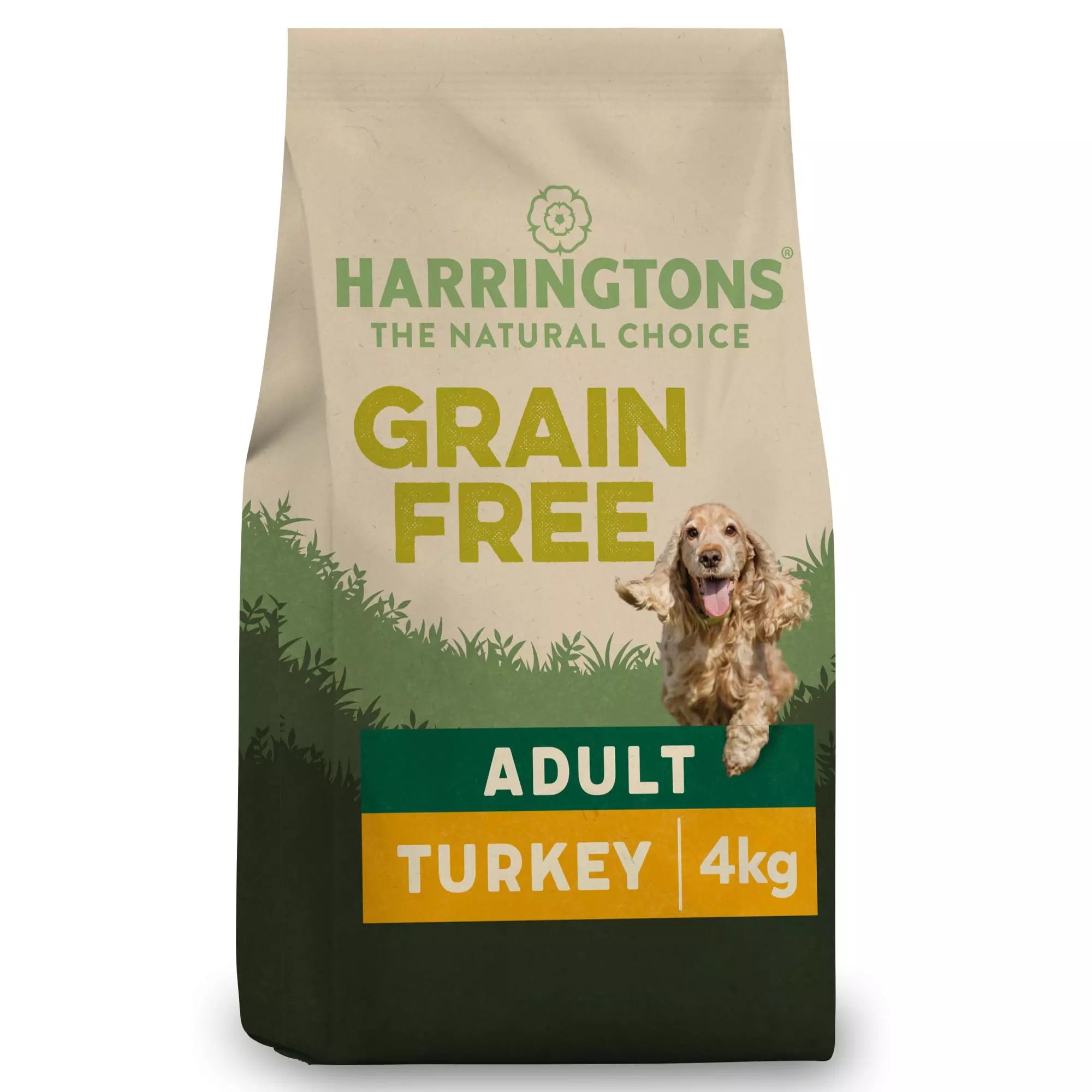 Harringtons Adult Turkey and Sweet Potato Grain Free Dog Food 4kg