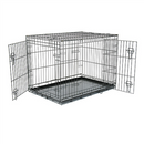 2 Door Dog Crate - X Large 106.5x70x77cm