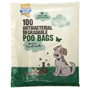 Antibacterial Degradable Poo Bags x 100