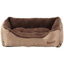 Delux Dog Bed - Medium Brown 61 x 48cm