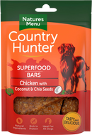 Country Hunter Superfood Bars Chicken wigh Cocanut and Chia Seeds 100g
