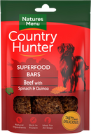 Country Hunter Superfood Bars - Beef with Spinach and Quinoa  100g