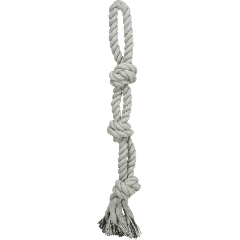 Dog Lead Trixie Soft Rope Black Grey 2 m L/XL main image 1