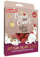 Rosewood Cupid & Comet Artisan Salami Slices Dog Treats 200g