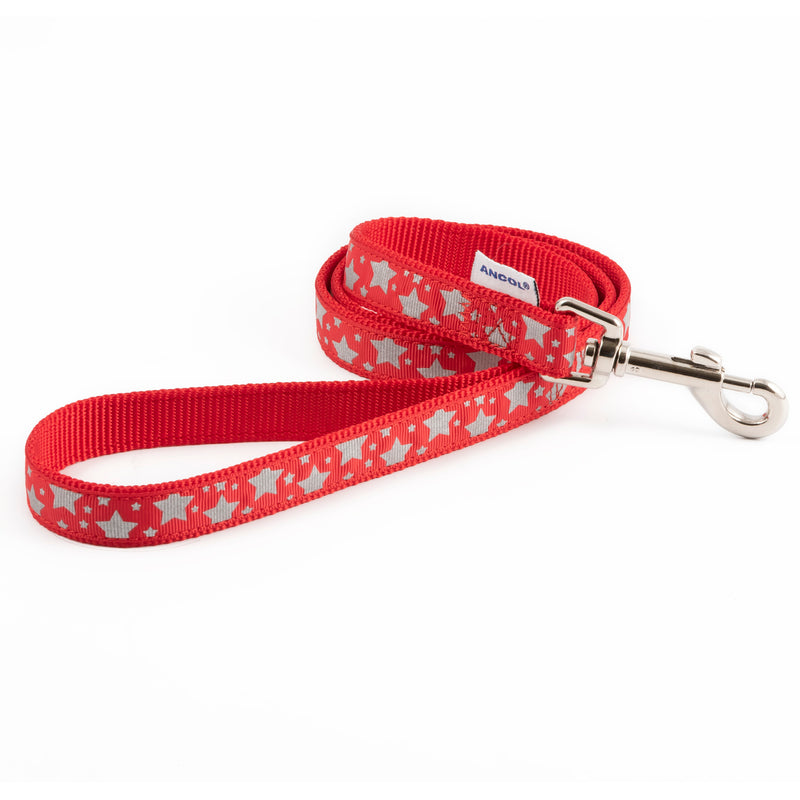 Ancol Reflective Stars Dog Lead