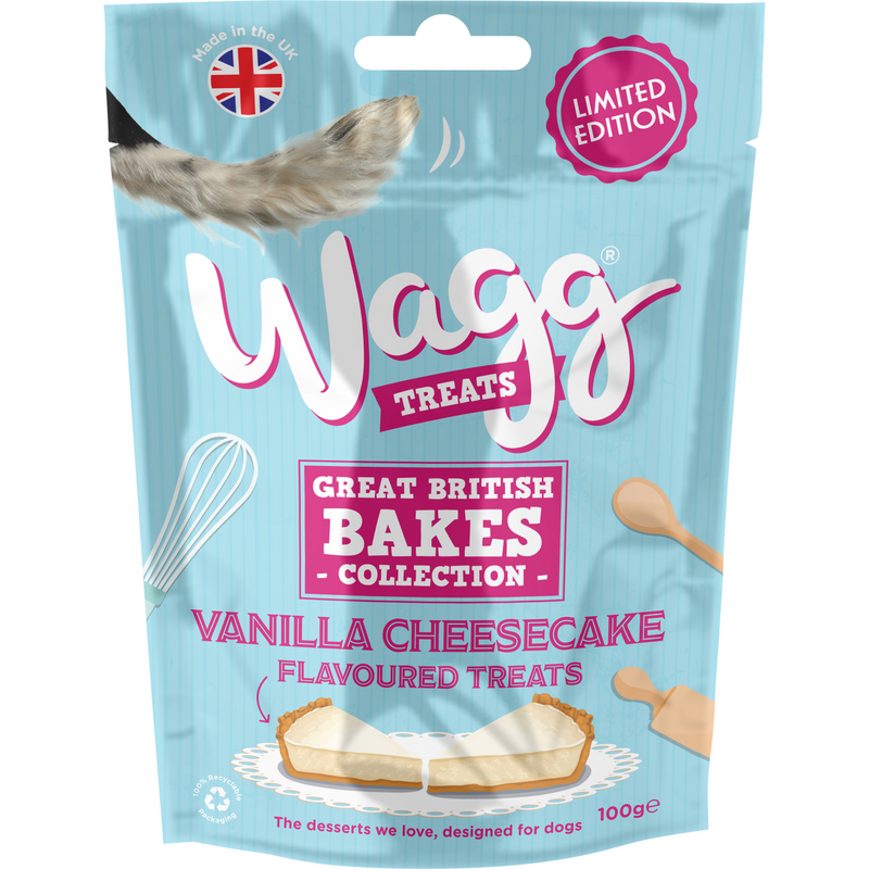 Wagg Vanilla Cheesecake Dog Treats 100g