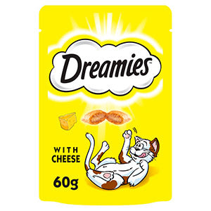 Dreamies Cat Treats with Cheese 60g