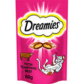 Dreamies Cat Treats with Beef 60g