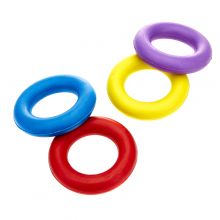 Rubber Hoop Dog Toy - Small