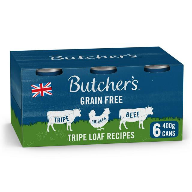 Butchers Tripe Loaf Grain Free 6x400g Cans