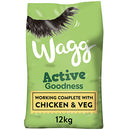 Wagg Active Complete Working Dry Dog Food - Chicken 12kg