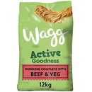 Wagg Active Complete Dry Dog Food - Beef 12kg