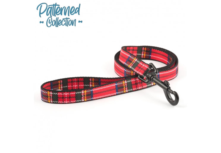 Ancol Red Tartan Dog Lead 50kg