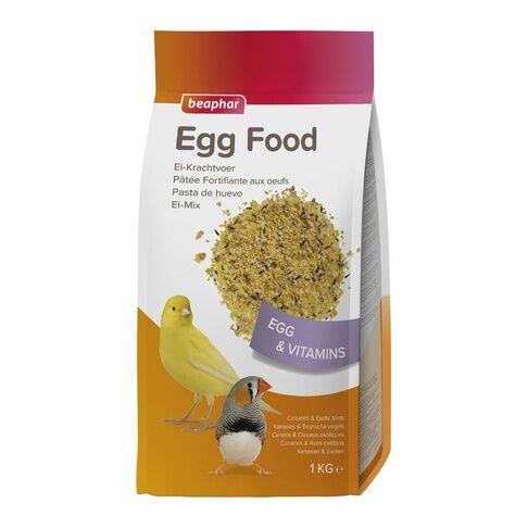 Beaphar Fortified Egg Food 1kg Canary and Exotic Birds