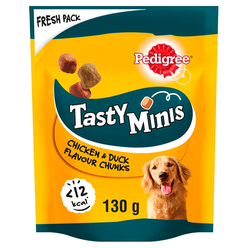 Pedigree Tasty Minis Chicken and Duck 130g