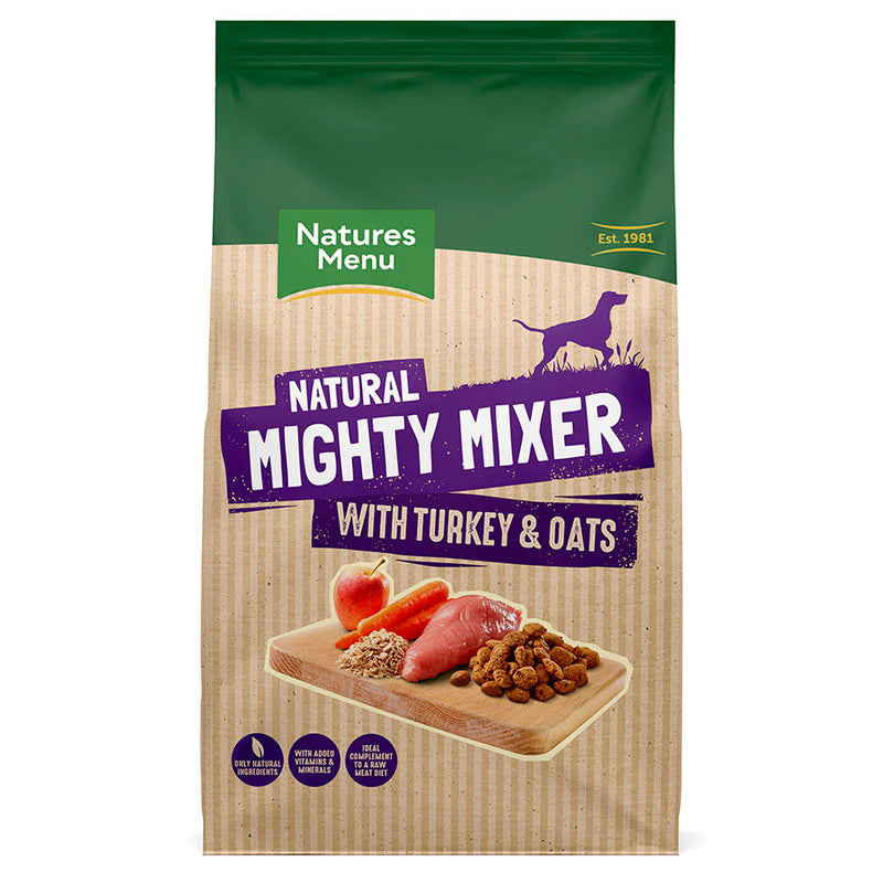 Natures Menu Mighty Mixer Turkey and Oats 2kg