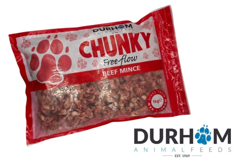 DAF Chunky Free Flow Beef Mince 1kg 80-10-10