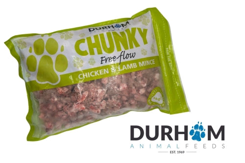 DAF Chunky Free Flow Chicken and Lamb Mince 1kg 80-10-10