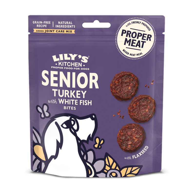 Lily's Kitchen Grain Free Senior Turkey with White Fish 70g