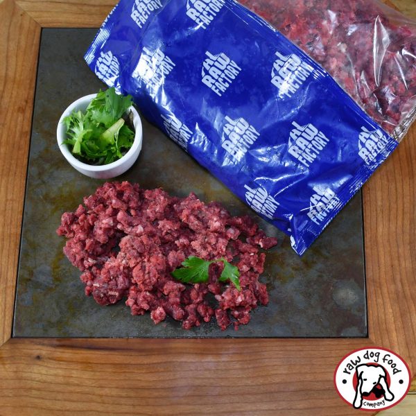 Raw Factory Beef and Liver 1kg