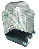 Elsa Large Budgie and Canary Cage - Black