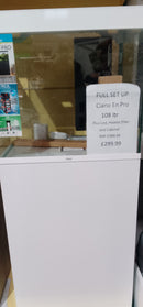 Aquatic Tank with Cabinet White with LED Heater and Filter 108 Ltr ( Local Delivery or Collection Only)