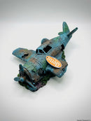Large crashed plane