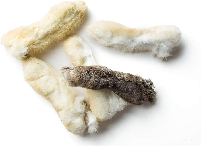 Rabbit Feet with Hair 200g ( approx 20 feet )