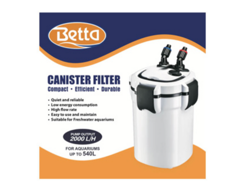 BETTA 2000 CANISTER FILTER < 540L