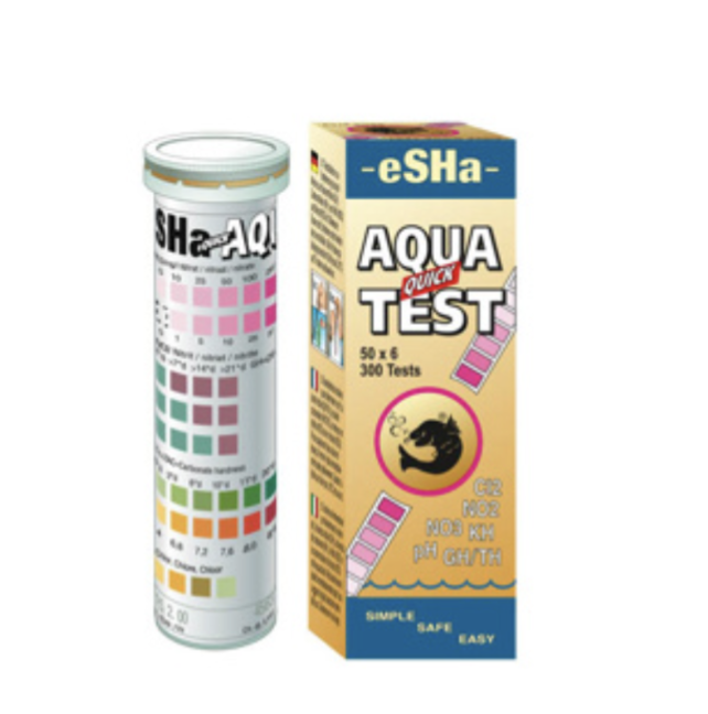 ESHA AQUA-CHECK TEST KIT - 50 TEST STRIPS