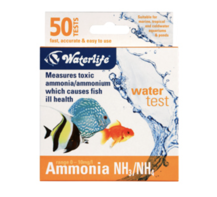 WATERLIFE AMMONIA - 50 TESTS