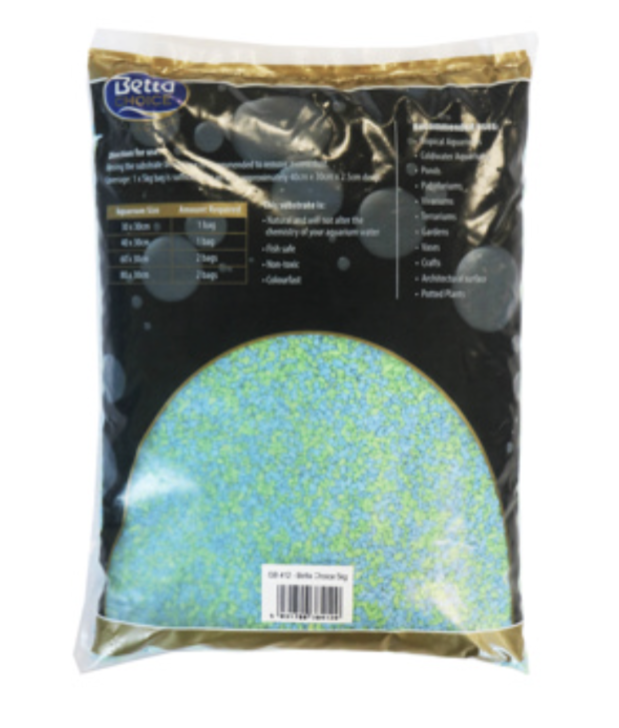 BETTA CHOICE SEA SCAPE MIX GRAVEL 5KG