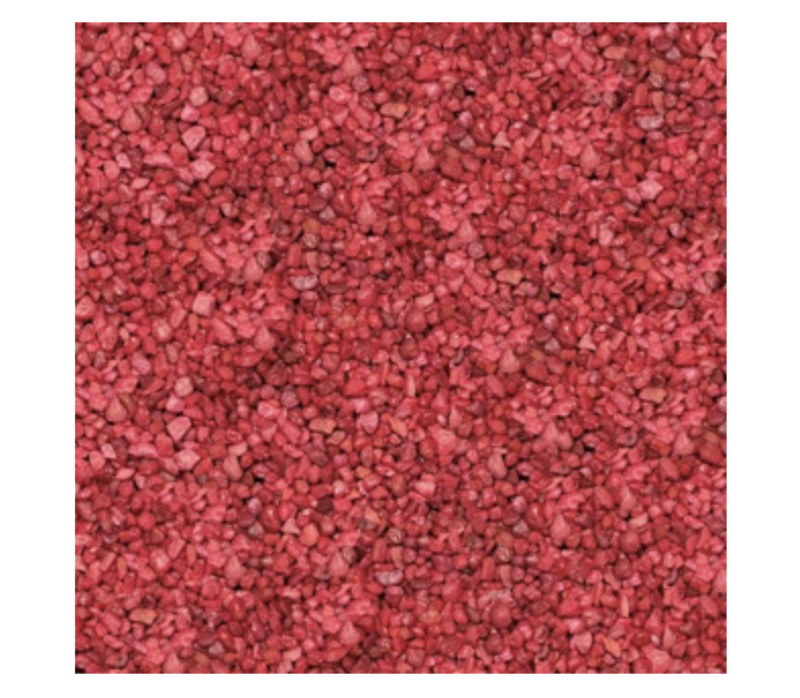 Decorative aquarium gravel 2.27kg red