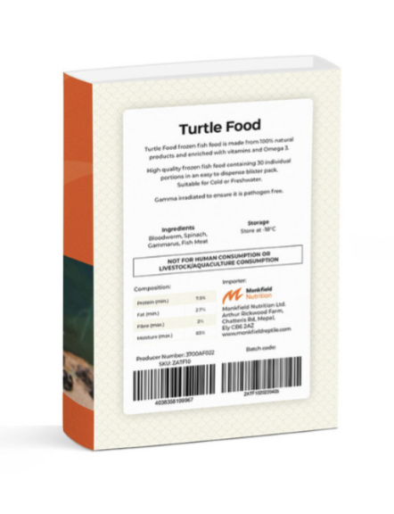  

MONKFIELD TURTLE FOOD 

100g