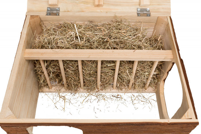 Trixie Natural Living House with Hay Manger