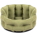 Bunty Monarch Dog Bed Sage Green Medium