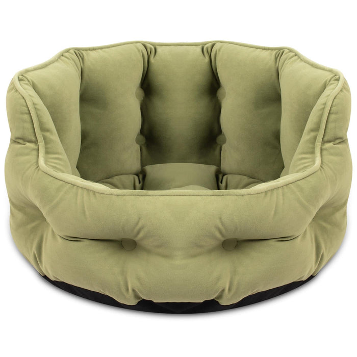 Bunty Monarch Dog Bed Sage Green