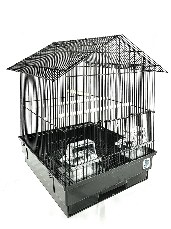 Ava Bird Cage - Black