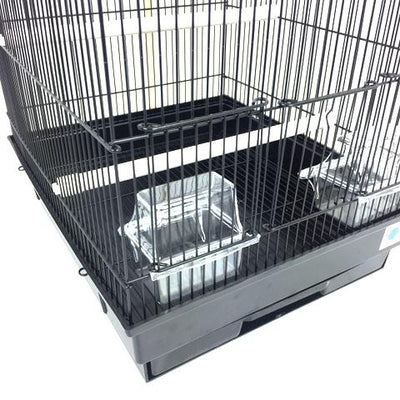 Ava Bird Cage - Black