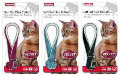 Cat Flea Collar - Velvet