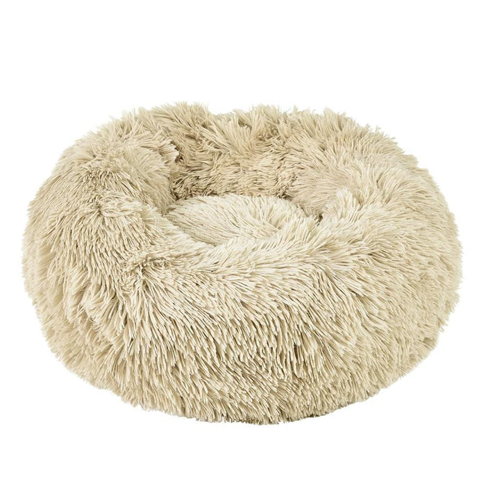 Dognut Dog Bed - Cream Large Diameter 101cm (40")