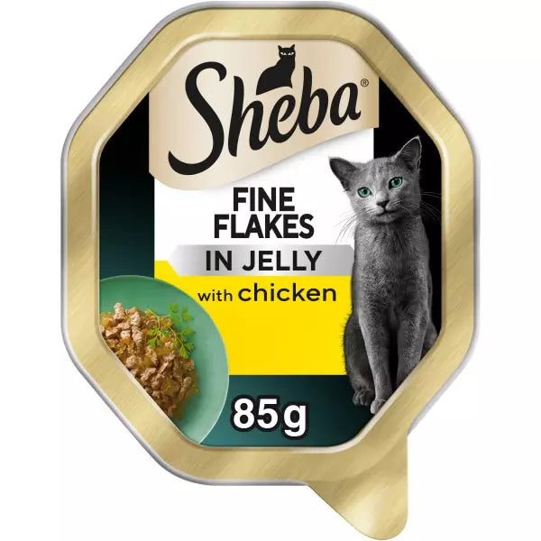 Sheba Fine Flakes Chicken in Jelly 85g