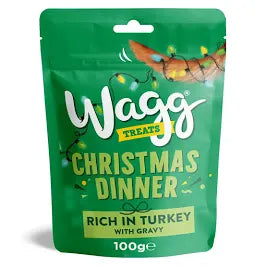 Wagg Christmas Dinner Dog Treats 100g