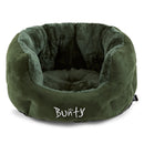 Bunty Polar Dog Bed Green Large 65cm x 56cm