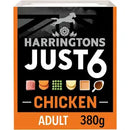 Harringtons Just 6 Complete Grain-Free Wet Dog Food
Chicken with Vegetables in a Delicious Gravy 380g