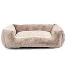 Bunty Arctic Dog Bed Cream Medium 69cm x 55cmx 20cm