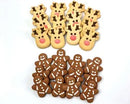 Happy Pet Christmas Reindeer and Gingerbread Cookies 24 Pack