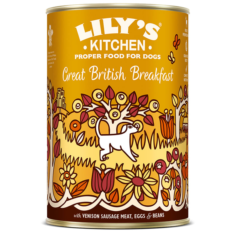 Lily's Kitchen Adult Wet Dog Food Great British Breakfast 400g