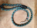 Trixie Cavo Leash Aqua and Grey S-M 1.00/12mm
